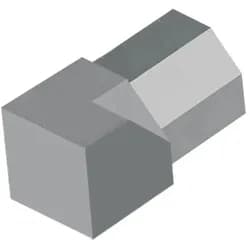 DURAL Innenecken Diamantprofil betongrau (H=11 mm)