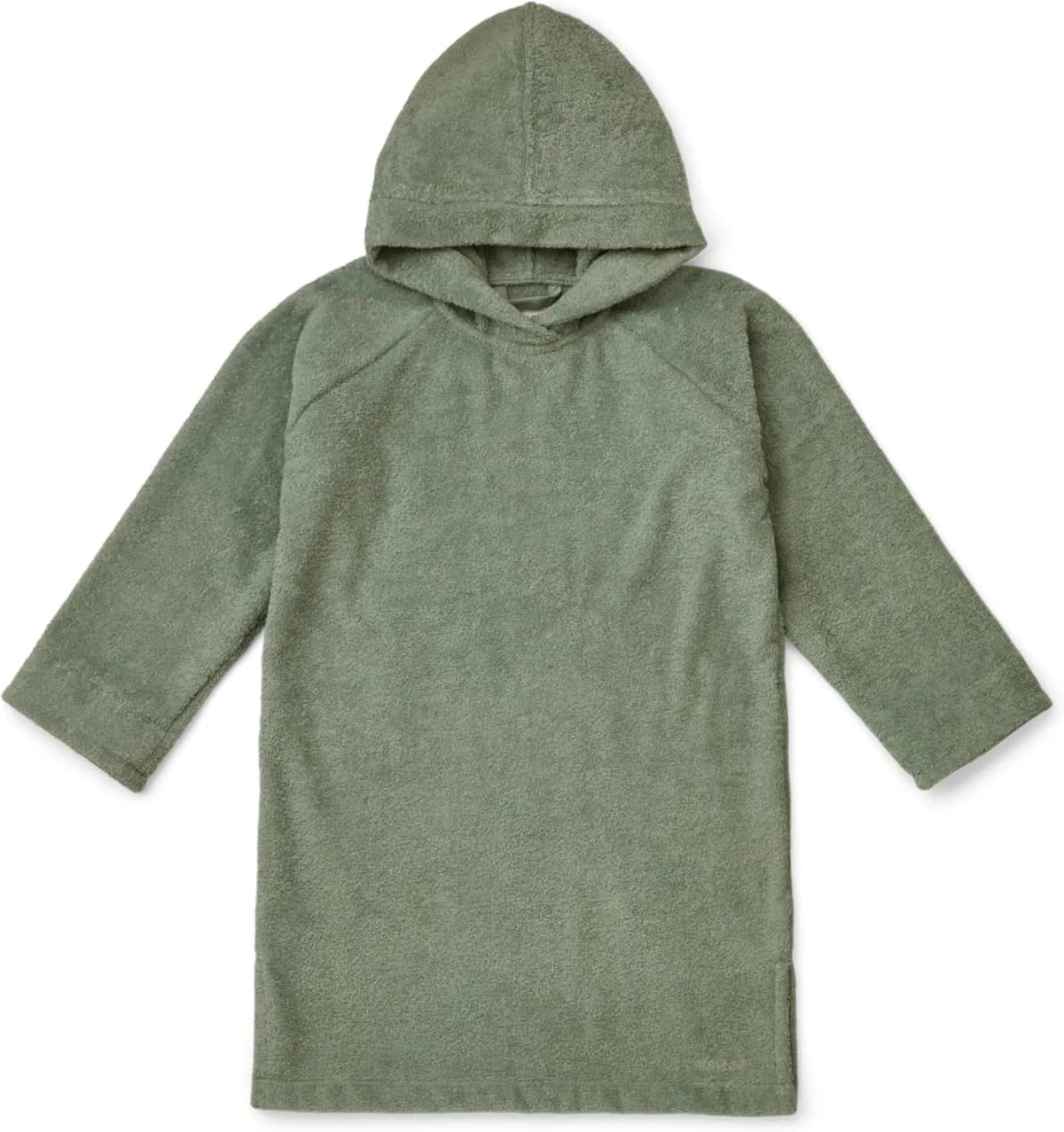 Liewood Poncho long Emilia en éponge de coton bio Vert 5/6 ans