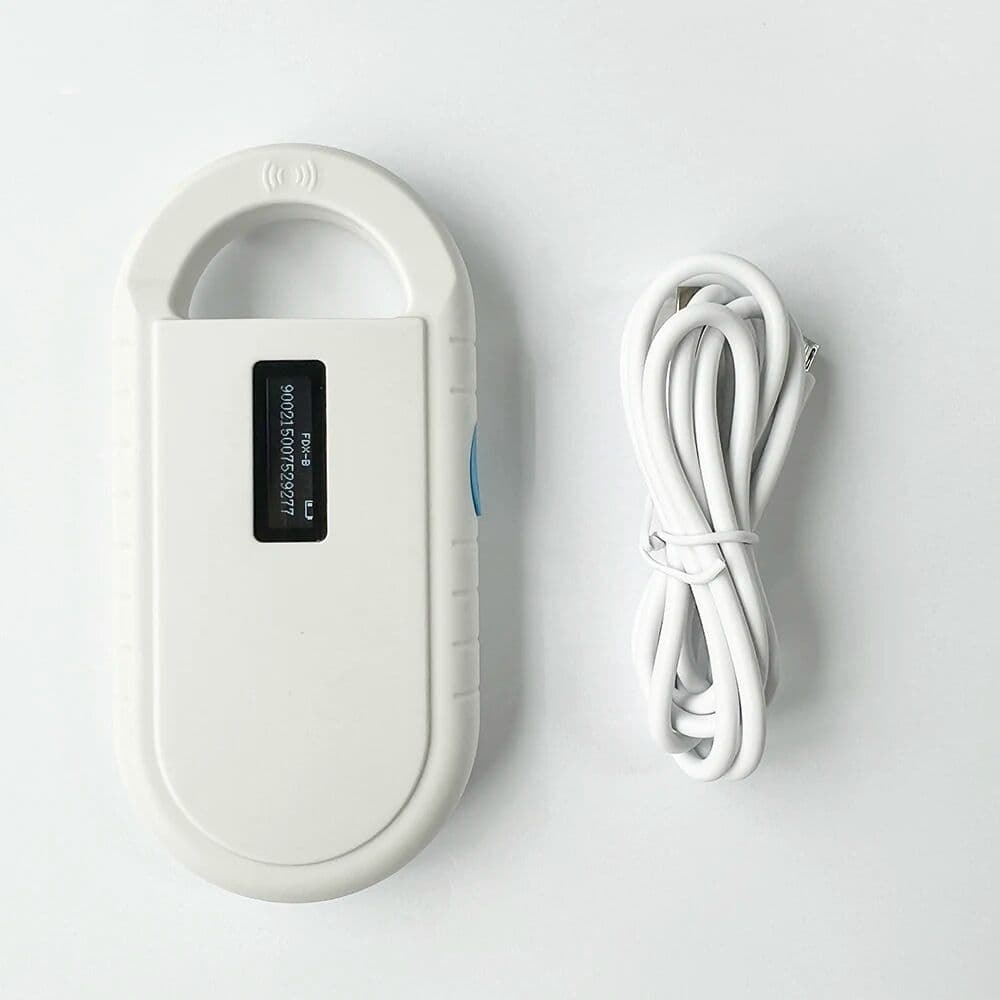 HACHANLUN USB RFID Handheld Microchip Pet Scanner For Animals Fdx-b ISO11784/5 Animal Pet ID Reader Chip for Dog Cat Horse