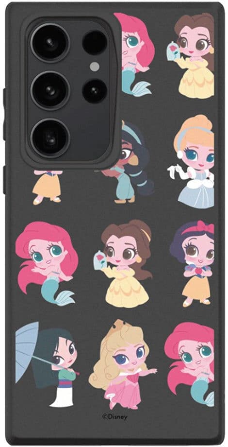 Samsung Galaxy S23 Ultra RhinoShield SolidSuit Håndverker Deksel med Disney Princess - Chibi Style