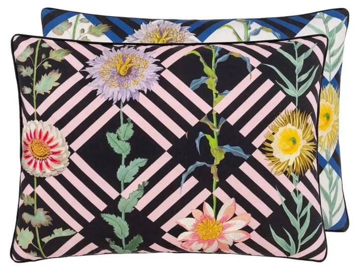 Kissen Flower's Game - Bourgeon Designers Guild / Farbe: Mehrfarbig von Christian Lacroix