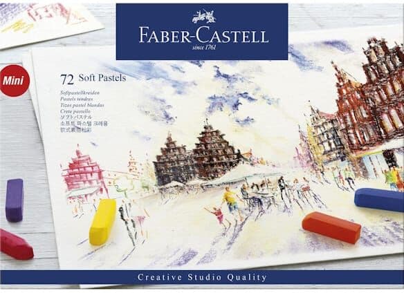 Torrastellkrita Soft FABER CASTELL 72/fp