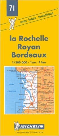 Michelin Travel Publications - Michelin La Rochelle, Royan, Bordeaux 1 : 200 000. (Michelin Maps) - Preis vom 13.10.2026 11:25:28 h