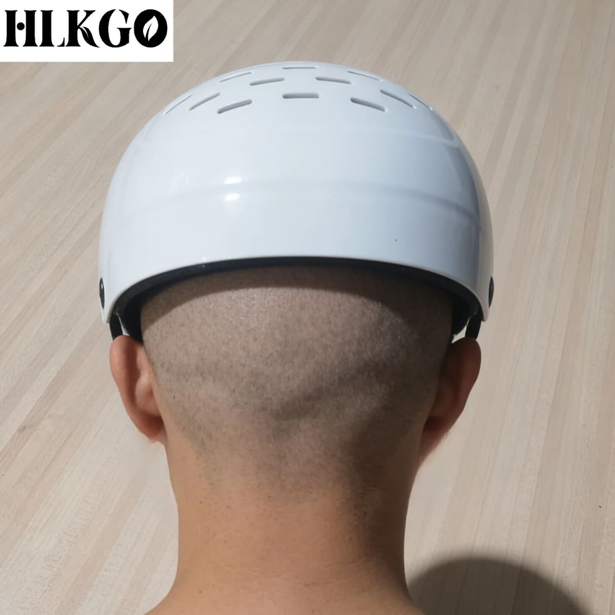 HLKGO-C300 Laser Hair Regrowth System Red & LLLT Dual Technology Helmet Fast Hair Loss Treatment Device