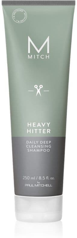 Paul Mitchell Mitch Heavy Hitter σαμπουάν για βαθύ καθαρισμό για άντρες 250 ml