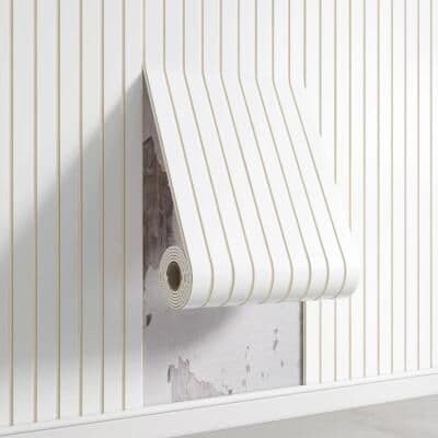Inspired Living Modern 3D Fluted Peel And Stick Wall Panel kc 6003 1
