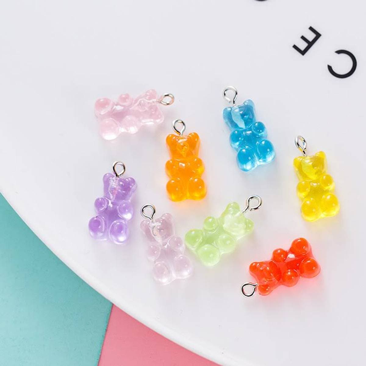 Endless Bear Sorbet (Sølv/offwhite)
