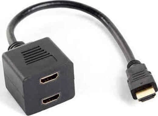 Lanberg Μετατροπέας HDMI male σε HDMI female 1τμχ AD-0019-BK AD-0019-BK