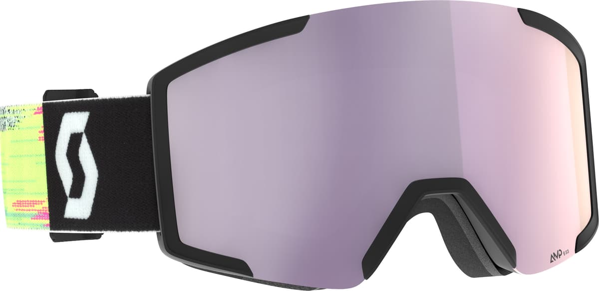 Scott Shield Goggle Black/neon Yellow OneSize