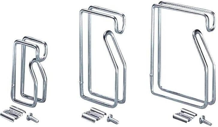 No name Αξεσουάρ Καμπίνα Δικτύου Rittal Cable Routing Bracket Hxt 85x125mm 10 Pieces 7111900