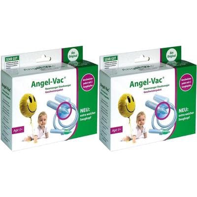 Angel-Vac Nasensauger Geschwister Paket 2x 2x1 St