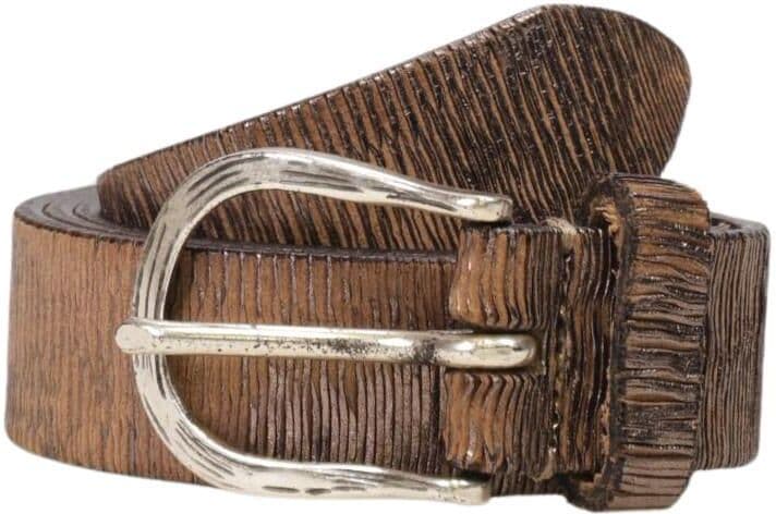 Vanzetti Damen Gürtel, Braun, Gr. 85, Leder - Second Hand