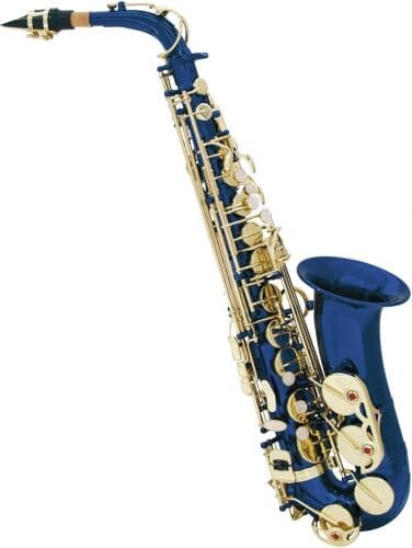 Dimavery SP-30 Eb Alto Saxophone, blue TILBUD NU saxofon blå