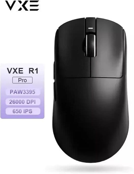 ATK VXE Dragonfly R1 Pro MAX Esports Gaming Mouse Lightweight PAW3395 2.4G Wireless R1 SE Plus BT FPS Mouse Rechargeable
