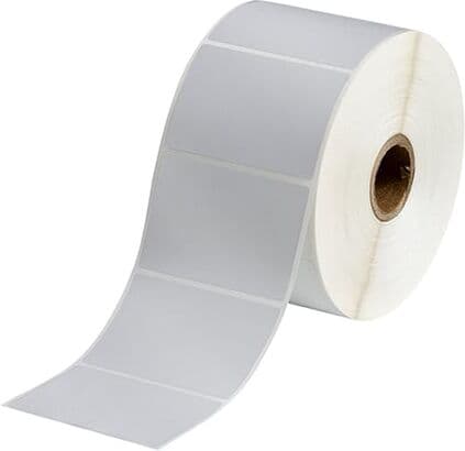 Brady BPT-19-7563-0.5 etiqueta poliéster metalizado 76 x 50 mm