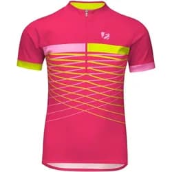 Etape Lucky Kindertrikot rosa/limette Gr. 128/134
