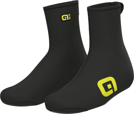 ALE' Copriscarpe invernali  NEOPRENE nero giallo fluo 2027