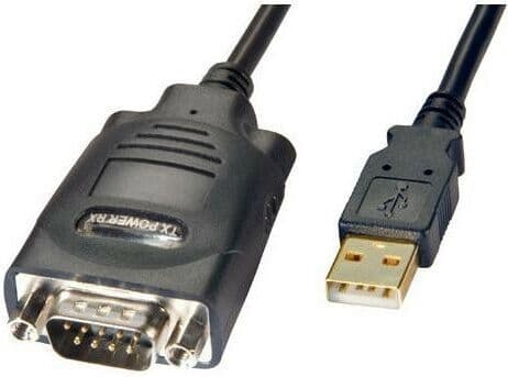 Lindy Καλώδιο RS232 9-pin male σε USB-A 1m (42845) 1τμχ 42845