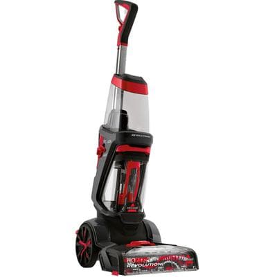 BISSELL Wasch-Sauger "1858N, Revolution 2x ProHeat, Heatwave Technologie", rot (rot, schwarz), B:32cm H:110,5cm T:38cm, Mehrzwecksauger, Dual-Tank, reinigt Flecken auf Teppichboden, Polster, Treppe