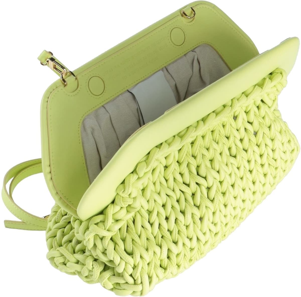 Themoirè Pochette Mujer Verde lima -- Mujer