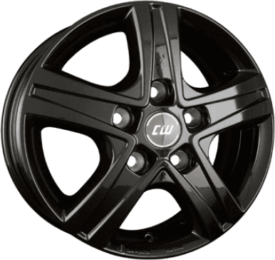 Borbet Cwd Mistral Anthracite Polished Glossy 6.5x16 ET 52 5/120 Alufelge Grau