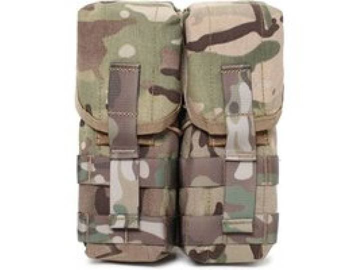 Tactische Dubbele 5.56/7.62 M4 Magazine Pouch AK AR Rifle Mag Paintball Jacht Accessoires