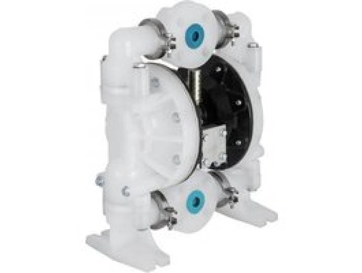 VEVOR Pompe pneumatique à double diaphragme, entrée et sortie industrielles chimiques de 25,4 mm