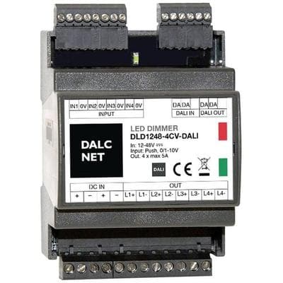 Dalcnet DLD1248-4CV-DALI Dimmer 4-Kanal