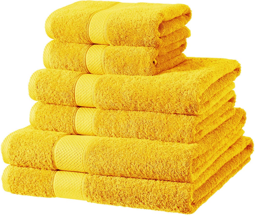 Ebern Designs Witman Multi-Size Bale Ochre Bath Towel;Hand Towel;Bath Sheet