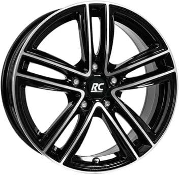 RC Design Rc27 Crystal Silver 6x15 ET 35 5X100 Alufelge Silber