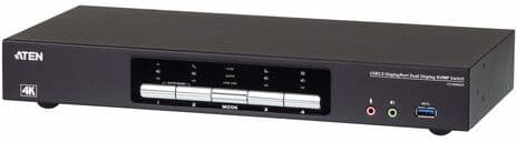 Aten CS1944DP-AT-G switch per keyboard-video-mouse (kvm) Nero (CS1944DP-AT-G)