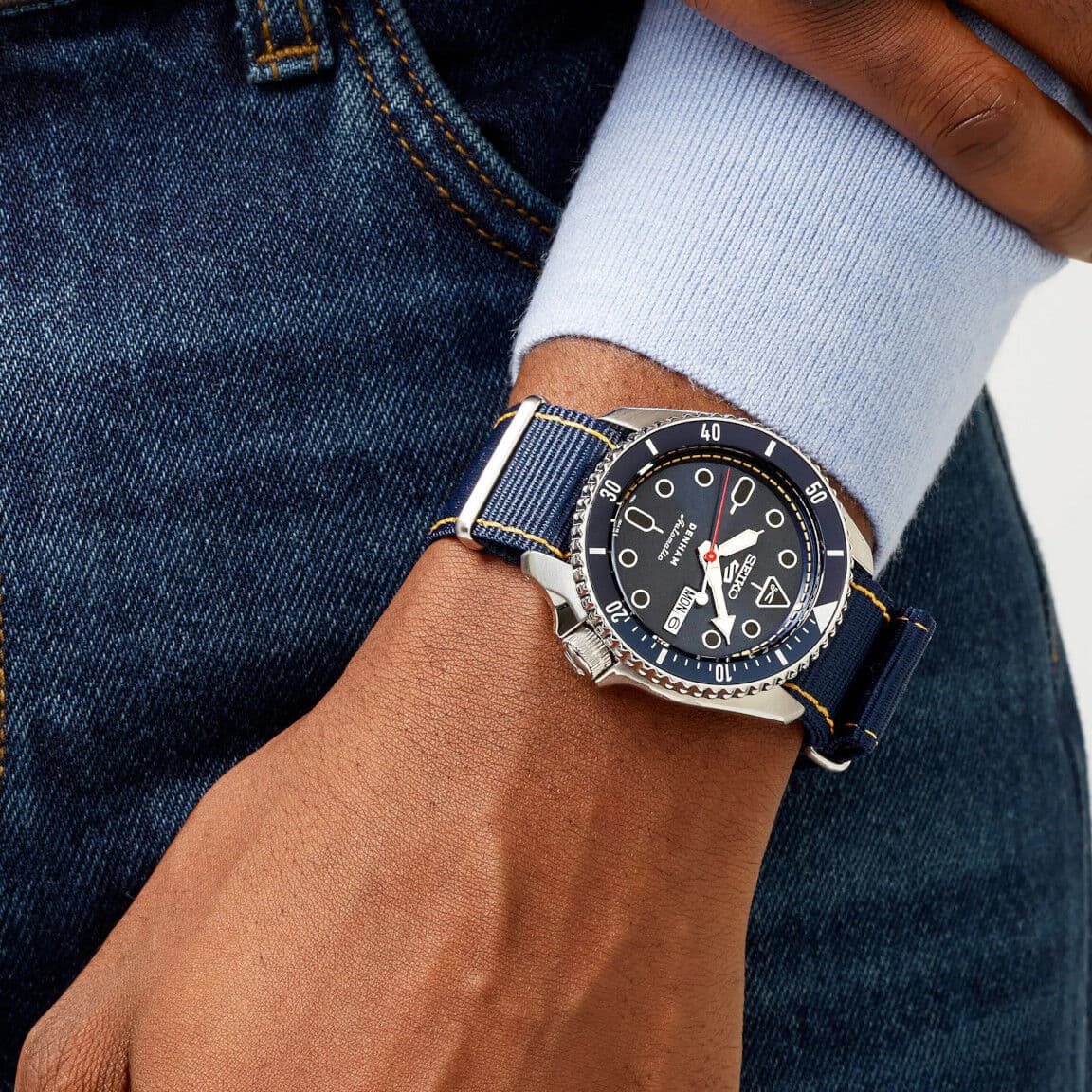 Seiko 5 Sports x Denham Limited Edition SRPL35K1