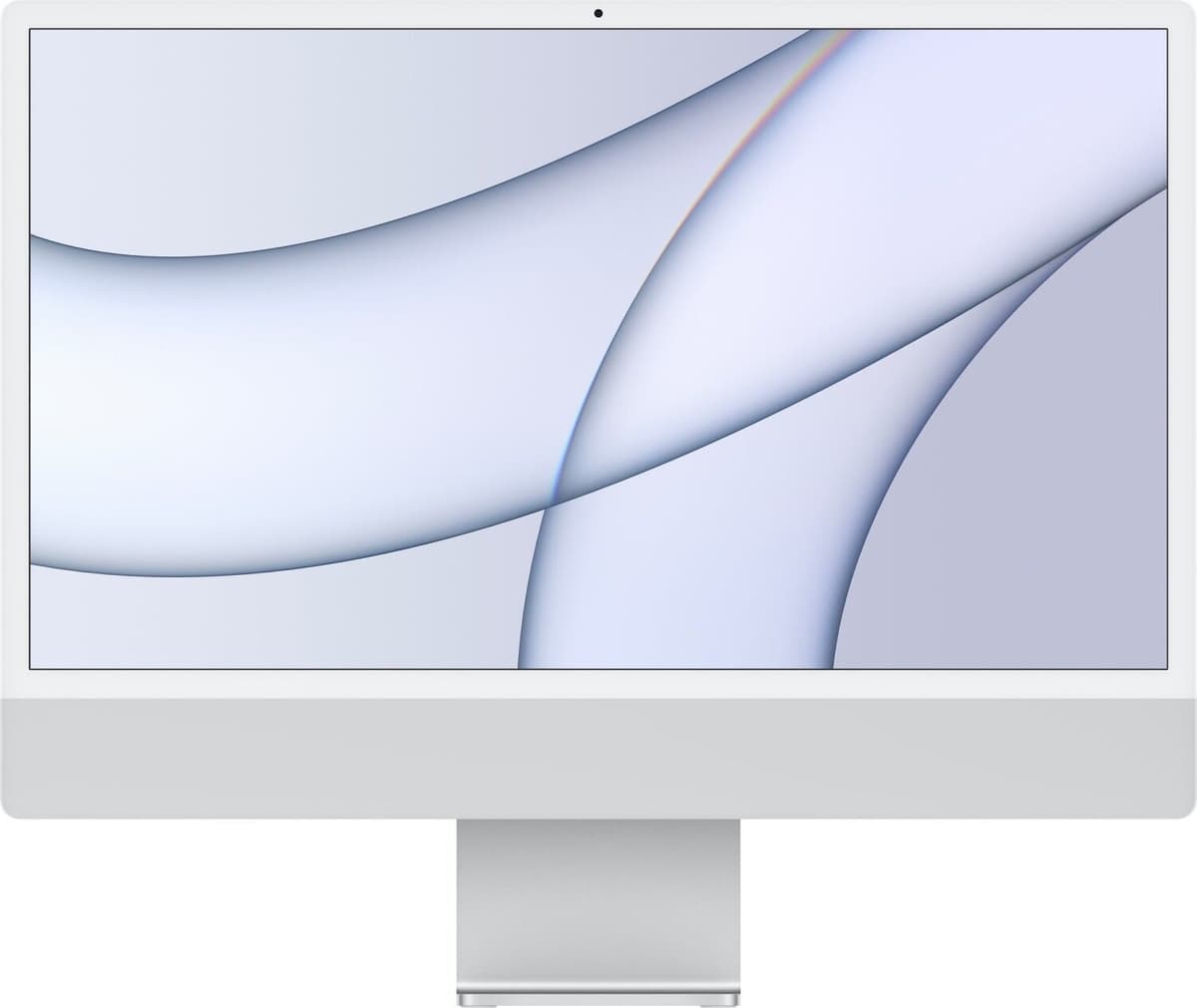 iMac 2021 M1   24"   16 GB   512 GB SSD   8-Core GPU   srebrny   Akcesoria Apple   FR - Refurbished