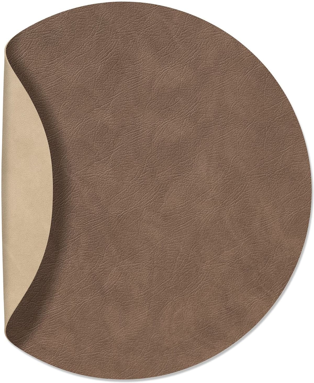 Lind DNA Tovaglietta Double Circle Cloud Brown/ Nupo Sand 40 cm