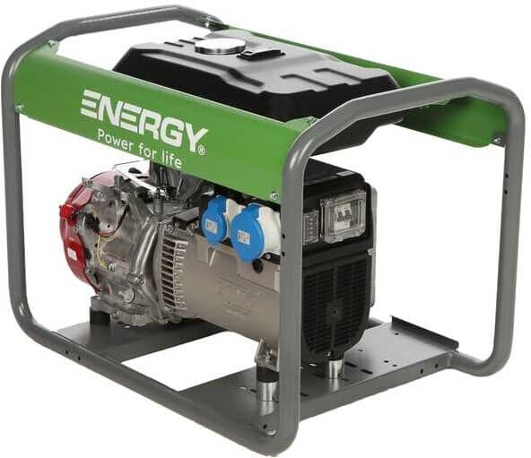Energy Gruppi Groupe électrogène monophasé 6 kw - Energy EY-7MB AVR  - Moteur Honda