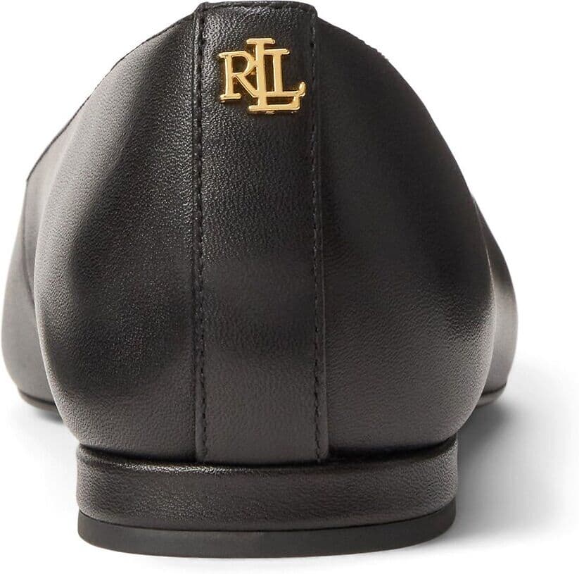 LAUREN RALPH LAUREN Ballerines pointues en cuir, LONDYN