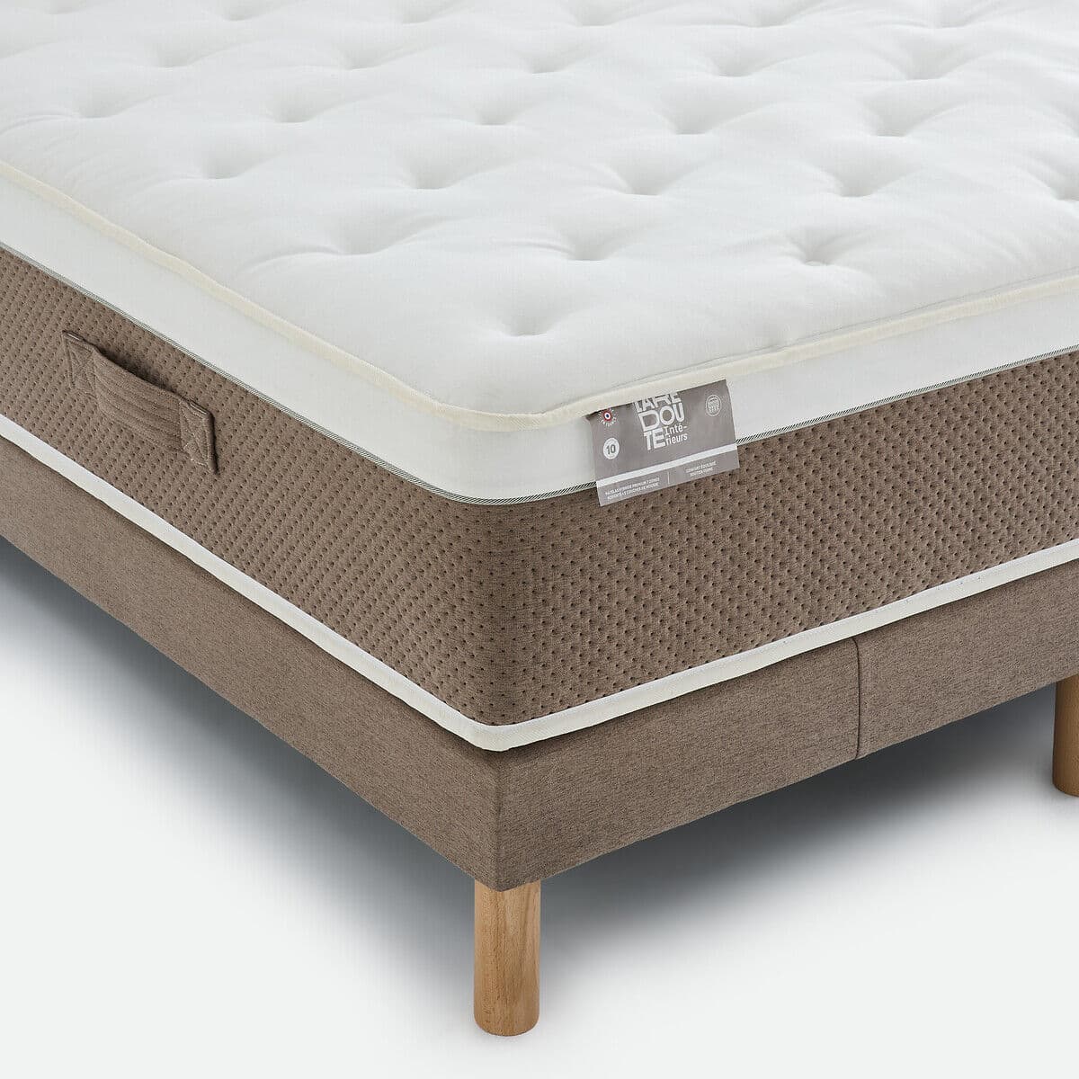LA REDOUTE INTERIEURS Matelas hybride Premium, 1326 ressorts+mousses, soutien ferme, accueil équilibré