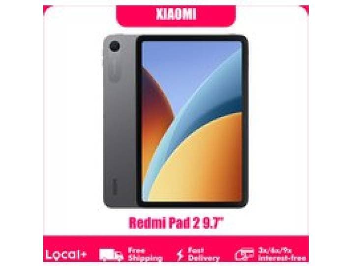 Xiaomi Redmi Pad 2 9.7'' WIFI Tablet Snapdragon 6s 4G Gen 2 Xiaomi HyperOS 3 Systeem 9.7 2K 120Hz Kristalhelder Scherm 7600mAh Batterij Pad
