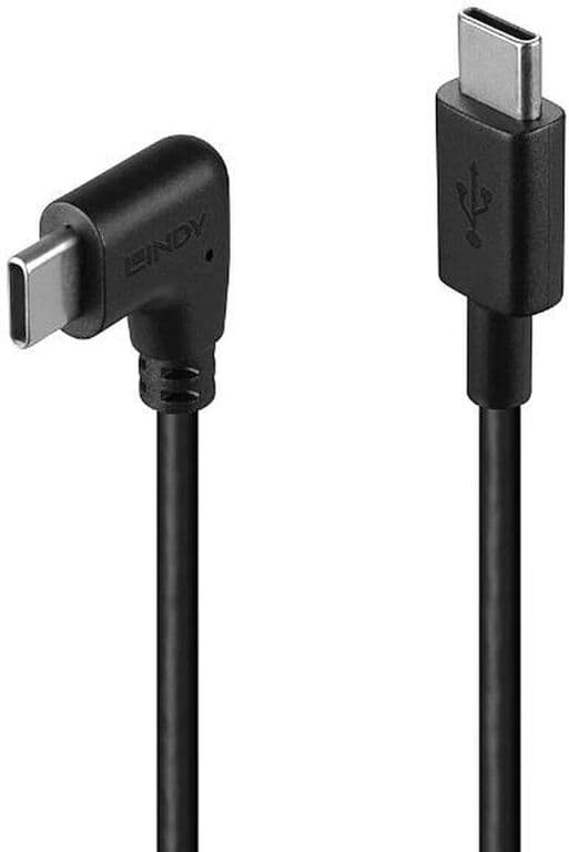 _lindy Lindy USB 2.0 Cable USB-C male - USB-C 15W PD Μαύρο 1m 32005