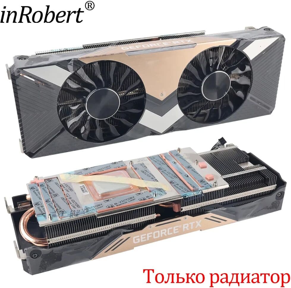 inRobert 87mm GA92S2H Heatsink Replacement For Palit GeForce RTX 2080 Ti 11GB Dual Graphics Card Cooling Fan with case