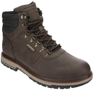 Skechers USA Corado-Jaxx (Men's) Casual in Chocolate, Size 10 M, Memory Foam/Synthetic