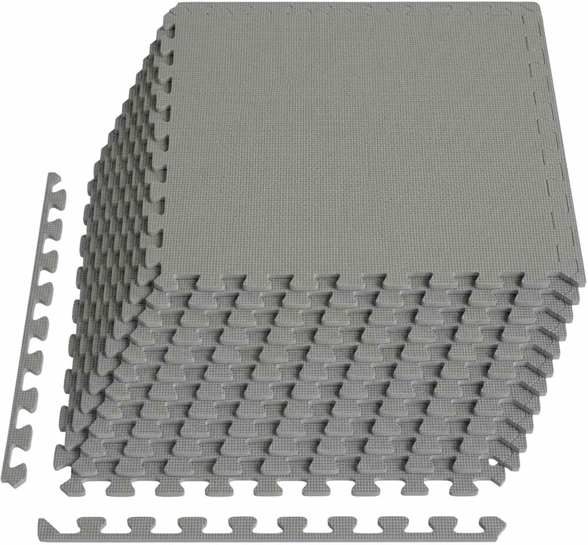 vidaXL Tapis de sol 12 pc Gris 4,32 m² Mousse EVA