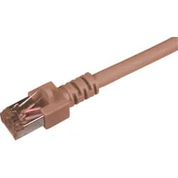 PATCH-C6 25 BR - 25 m Cat.6 PiMF-Patchkabel, braun