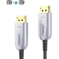 FiberX Serie - DisplayPort 8K Glasfaser Extender Kabel - 25m