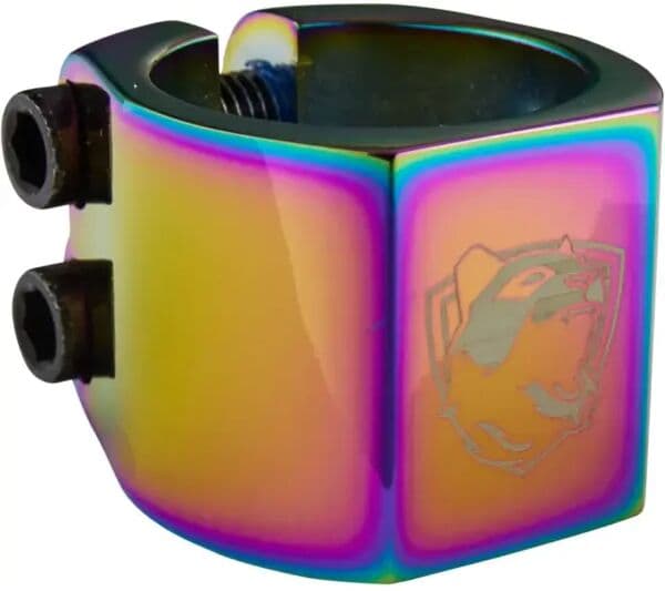 Stunt Scooter Clamp Panda Double V2 (Rainbow)