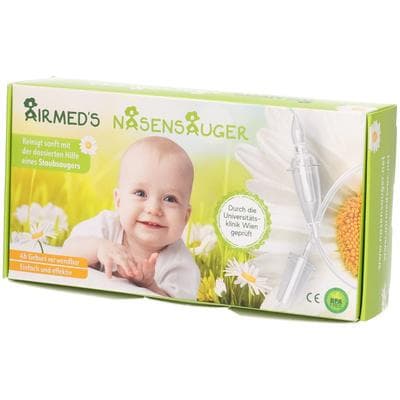 Airmeds Nasensauger für Staubsauger 1 St Kombipackung