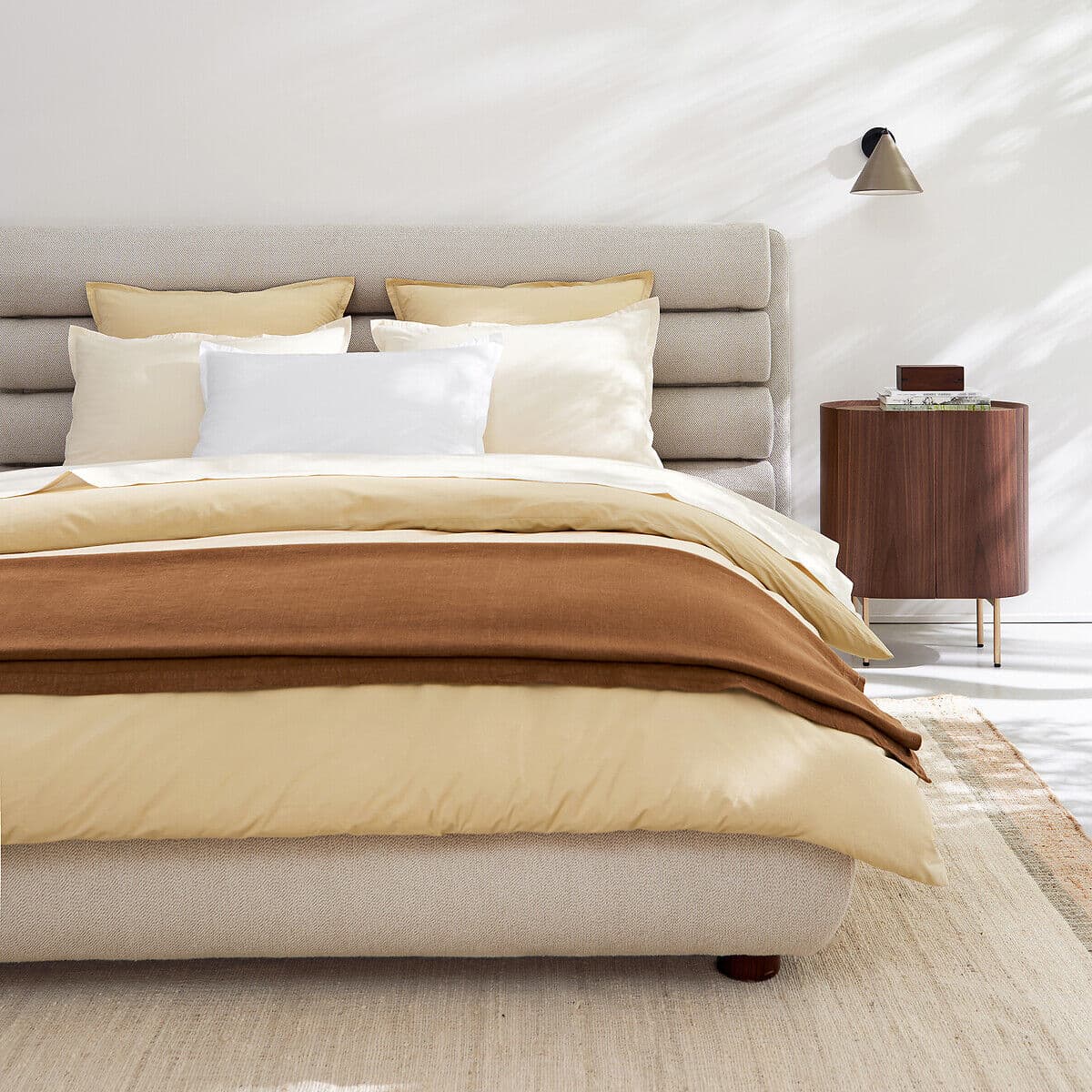 AM.PM Drap plat en percale de coton 120 fils, VENETO