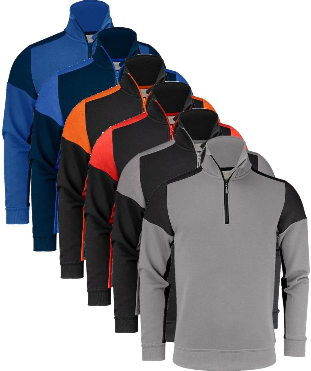 Printer Prime 2262069 Prime Halfzip Sweater Black/anthracite Xs