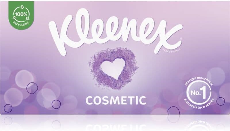 Kleenex Cosmetic papieren zakdoekjes 80 st