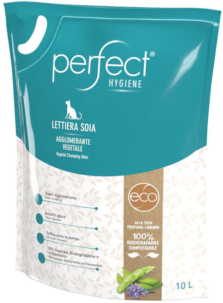 Perfect Lettiera Gatto Soia Lavanda 10L